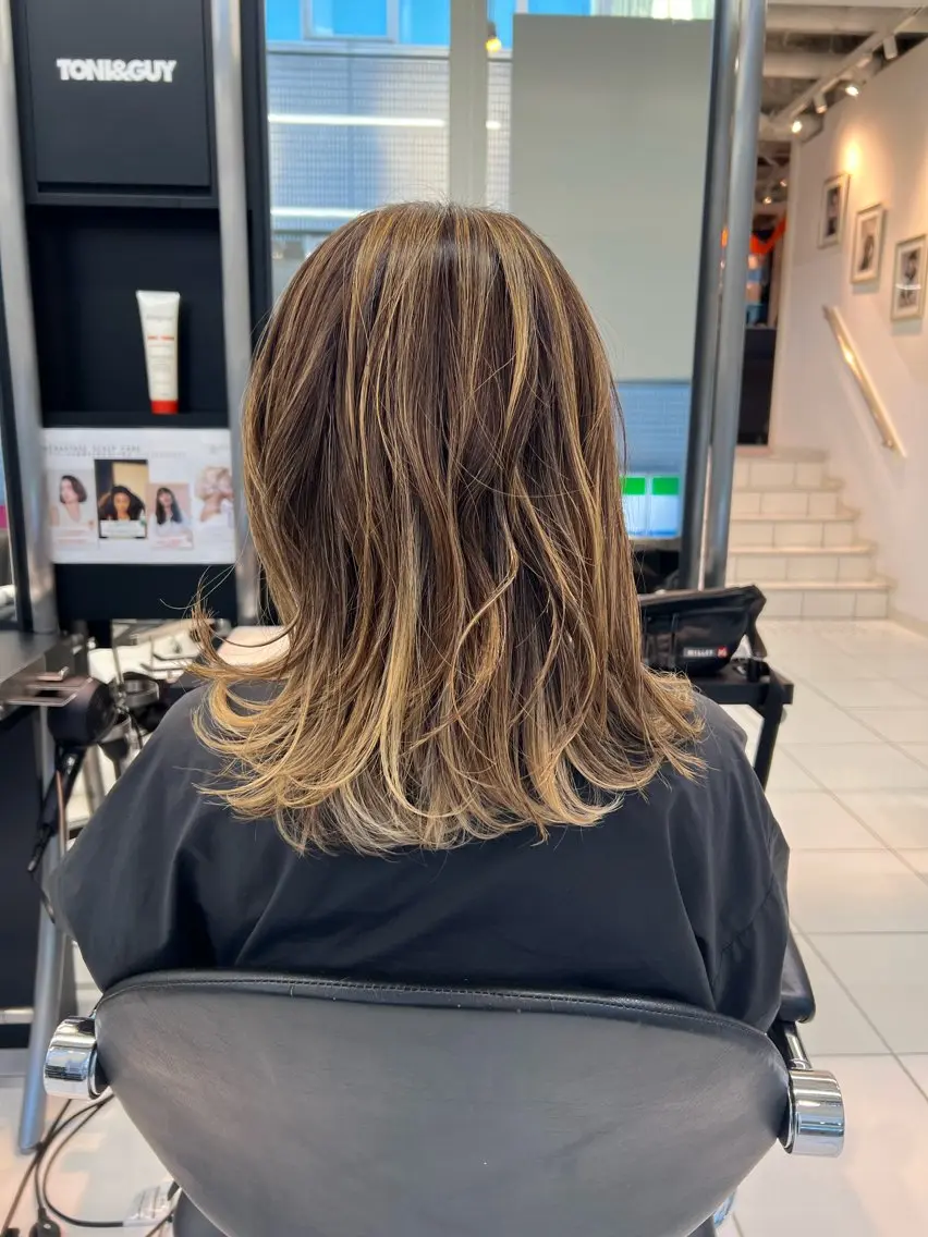カラー かわはら たみのヘアスタイル