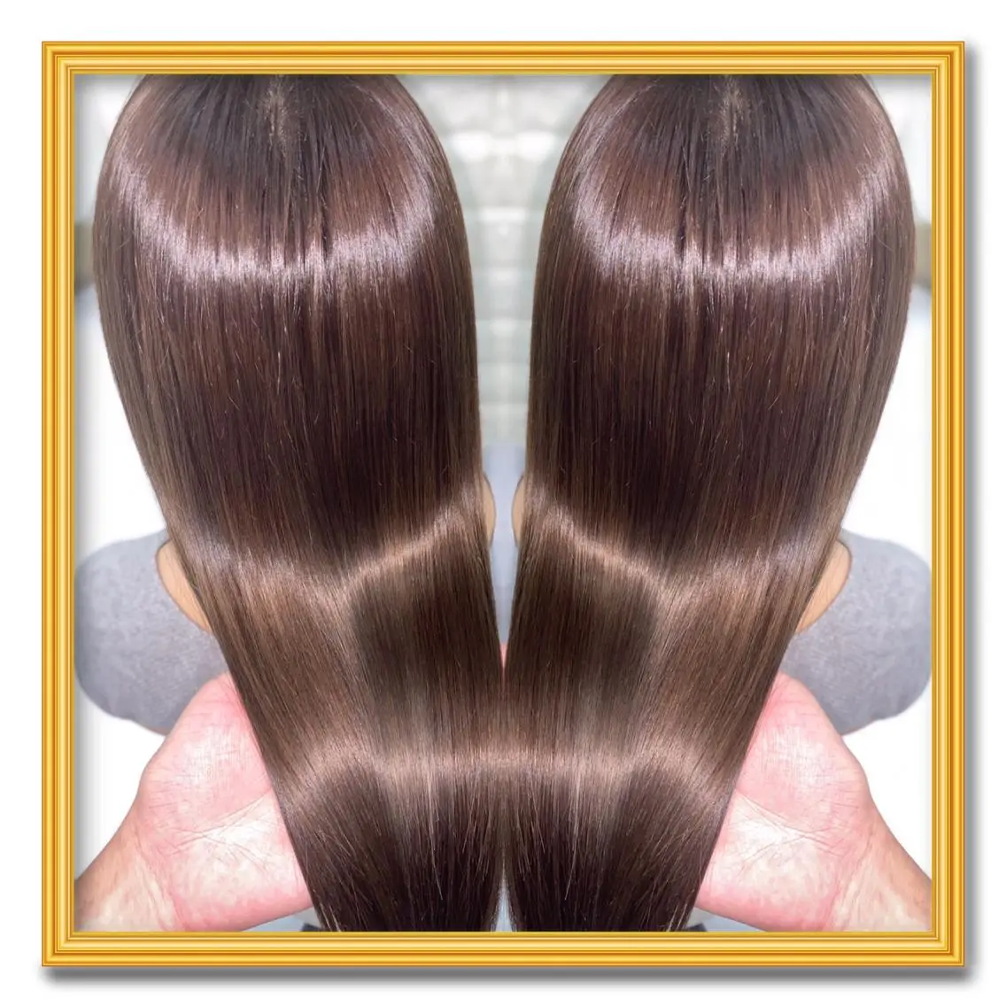セミロング カラー パーマ ヘアアレンジ メンズ キッズ ネイル マツエク・マツパ アクアカラー 髪質改善 トリートメント カット トリートメント 30代からの上質な ヘアケア 大西のヘアスタイル