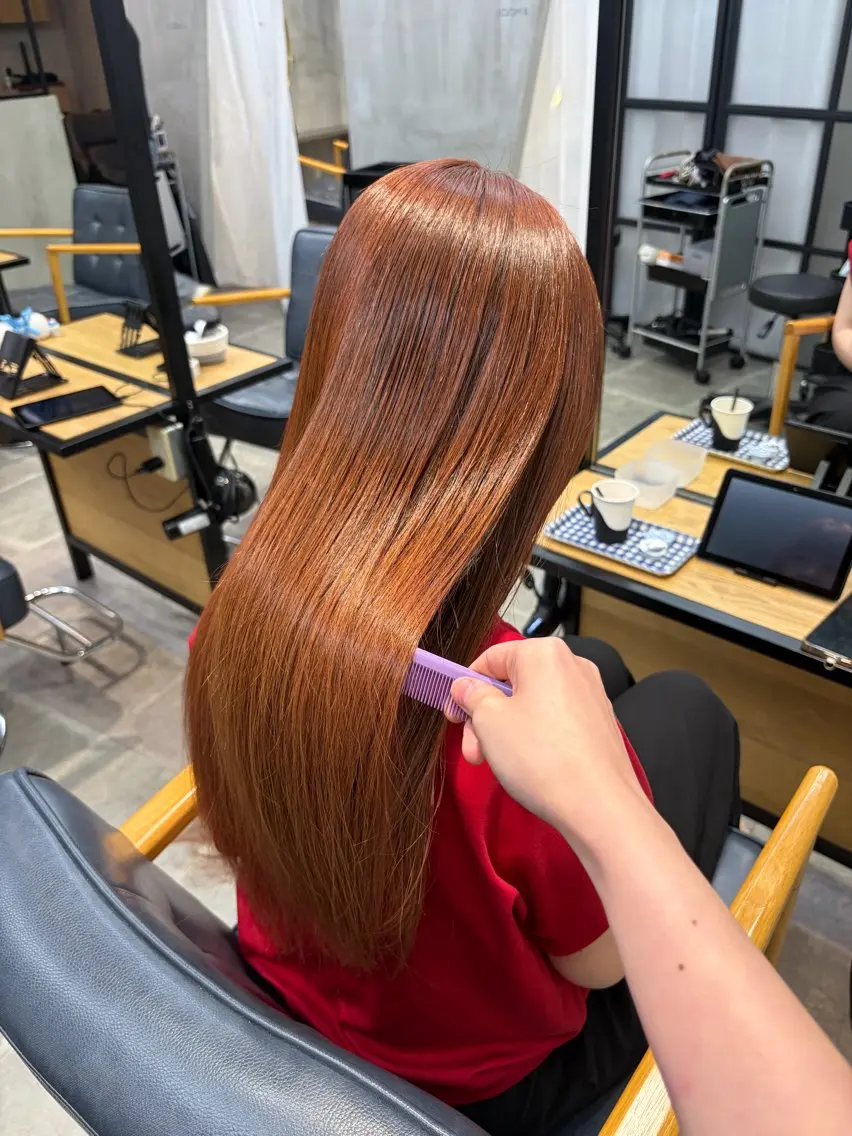 ロング カラー カット ヘアカラー トリートメント アニメオタク美容師/ miharuのヘアスタイル