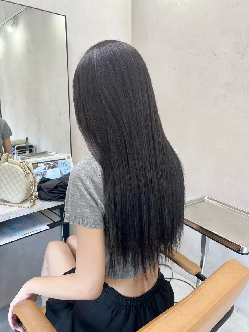 カット＋髪質改善inケアカラー＋5STEP TOKIO超音波tr【スチーム付き♡】の写真