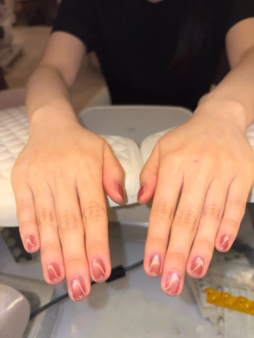 ネイル ハンドネイル ハンドケア Amys nail シヅキのネイルデザイン