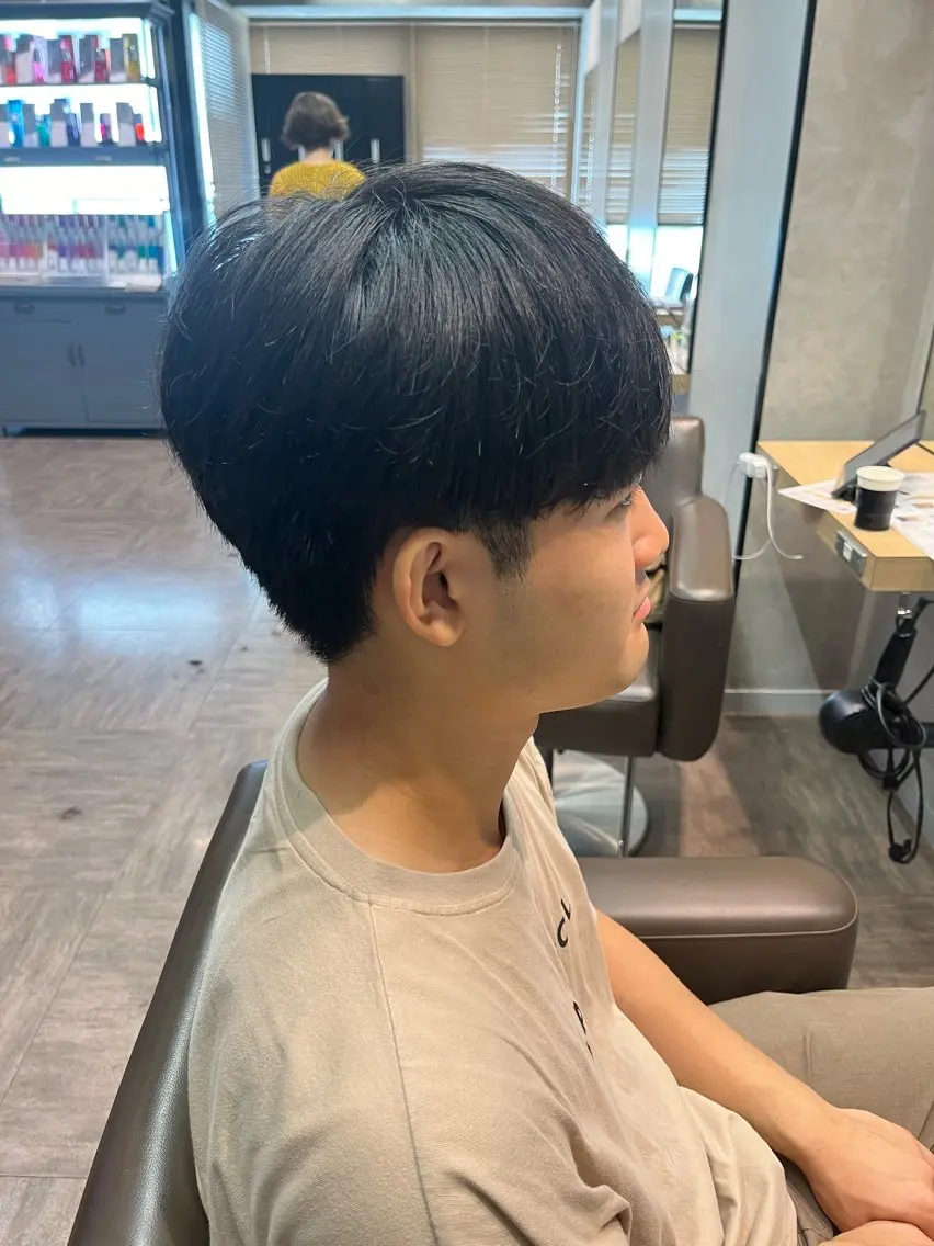 メンズ カット メンズカット パーマ飯野友喜のヘアスタイル