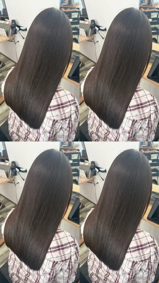 ロング トリートメント 髪質改善🪽 森川☜⁠ ☜⁠ のヘアスタイル