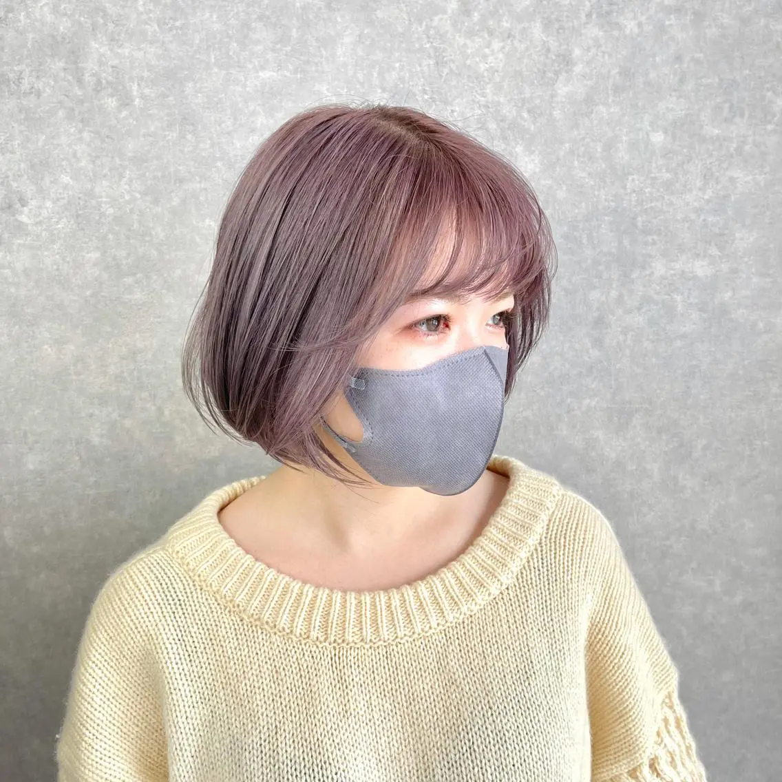 ショート カラー カット ヘアカラー トリートメント 一ノ瀬 暁のヘアスタイル