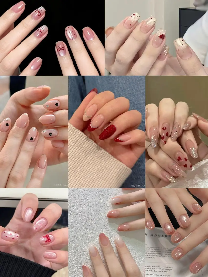 ♥️😍バレンタインデー♥️定額デザイン➕ネイル用品(ハート型LEDランプ無料¥4000円分プレゼント)の写真