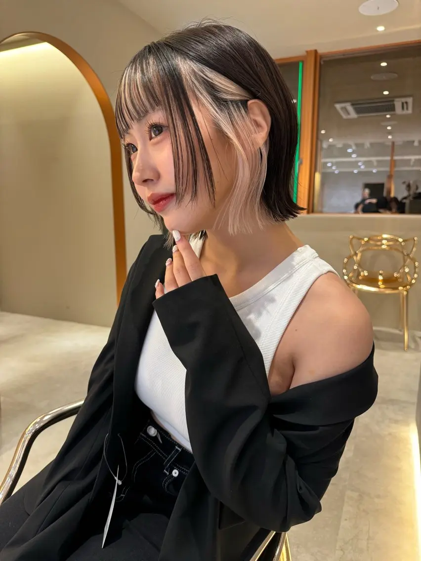 ショート 丹羽浩平/ボブ 縮毛矯正/ショートのヘアスタイル