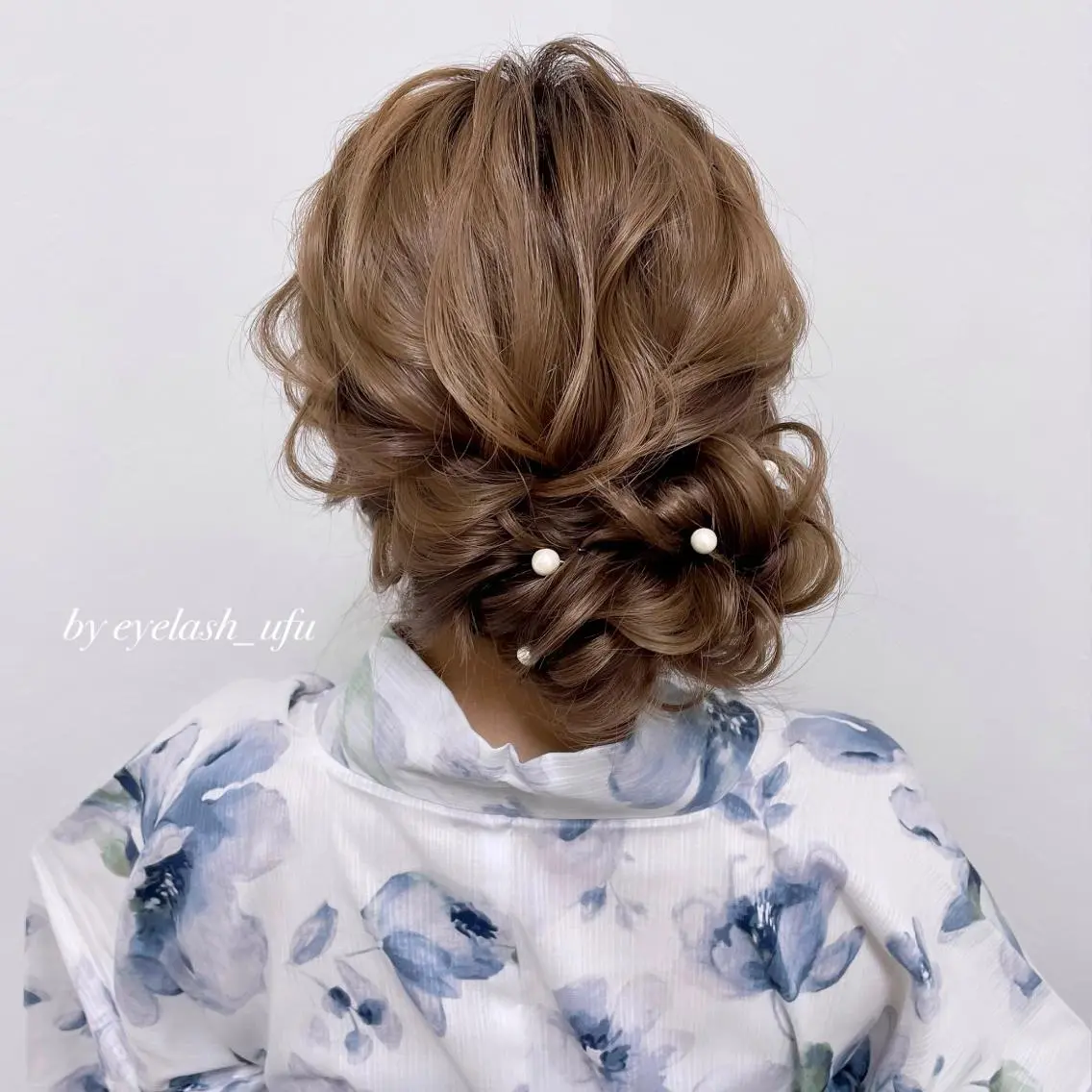 浴衣着付+ヘアセットの写真