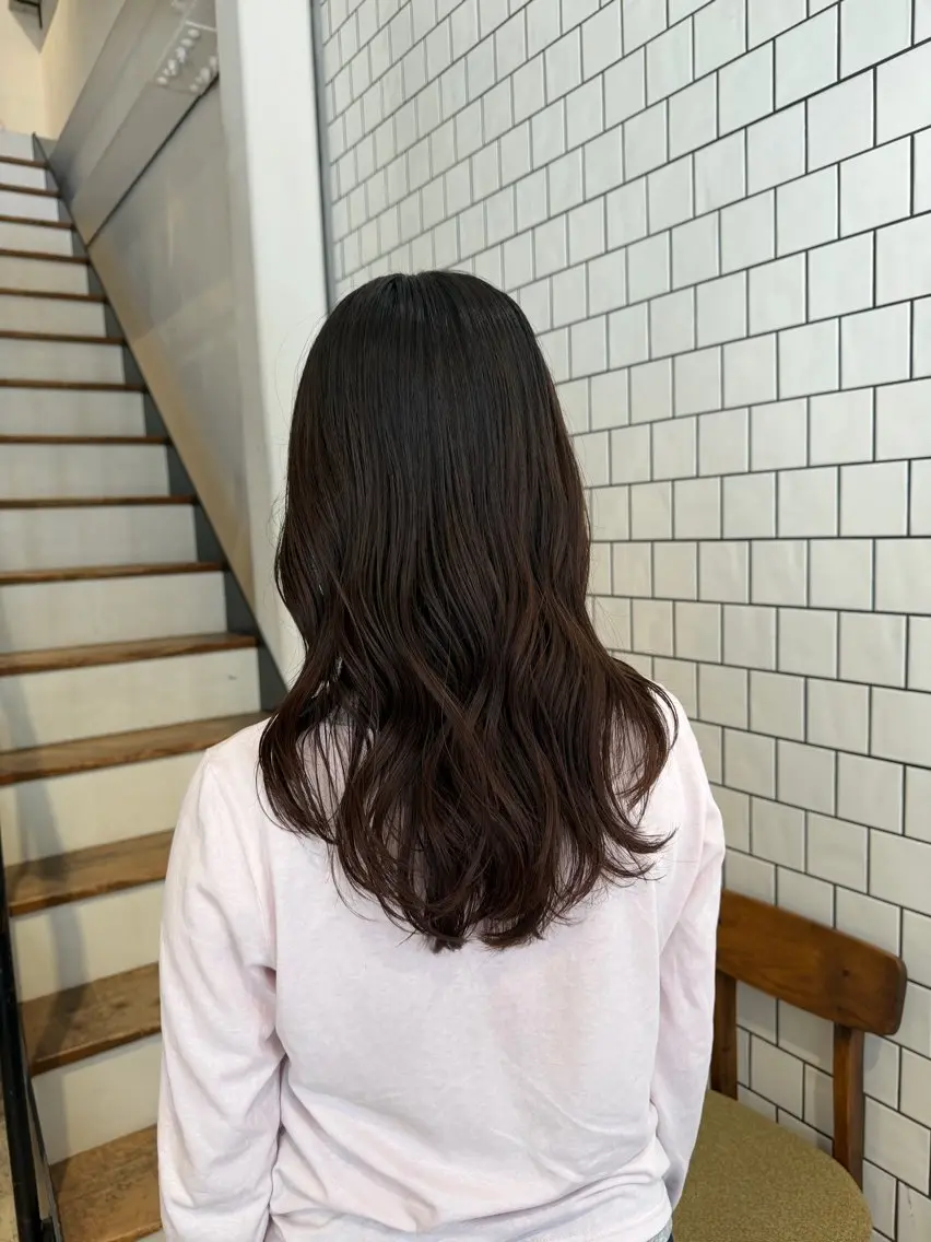 ミディアム ayana |京都美容室のヘアスタイル