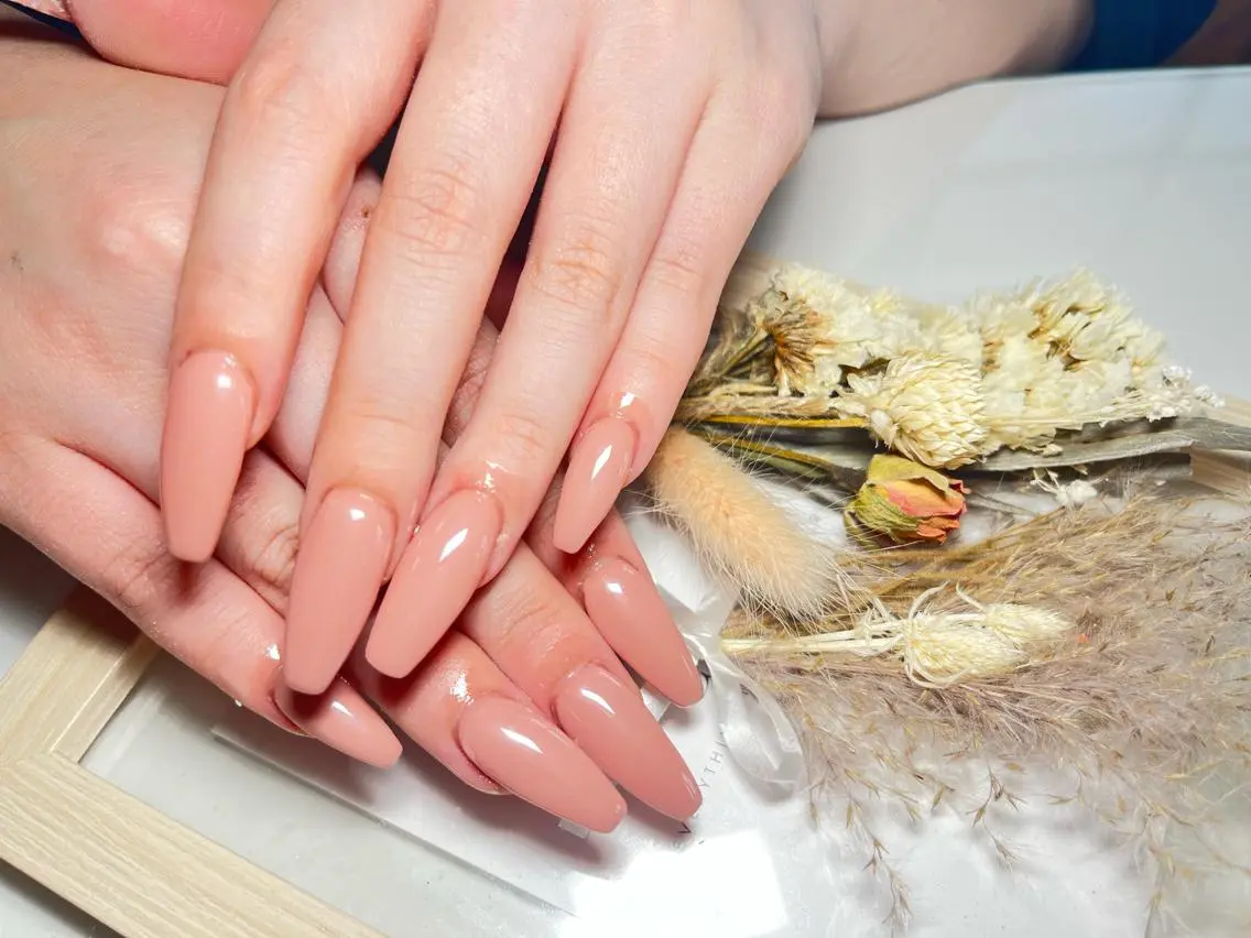 ネイル ワンカラーネイル Nail salon Caco.のネイルデザイン