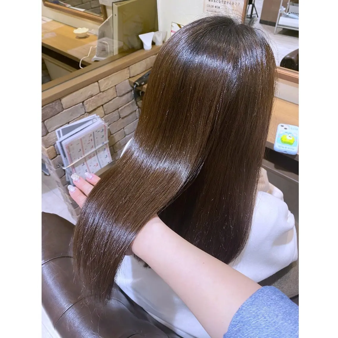ロング カット 縮毛矯正 💖ブリーチ💖 /カラー/RIOのヘアスタイル