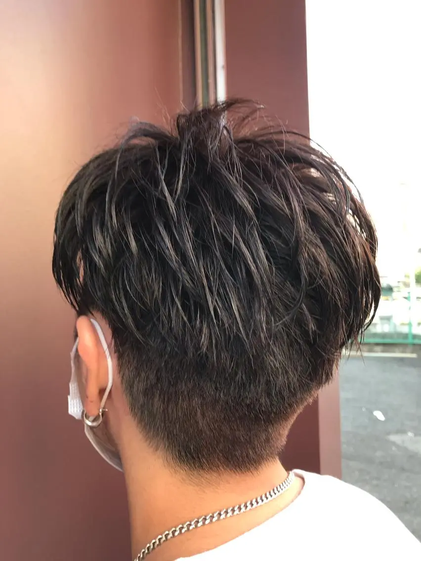 （✨メンズ限定✨）カット➕オリーブベージュ¥5500の写真