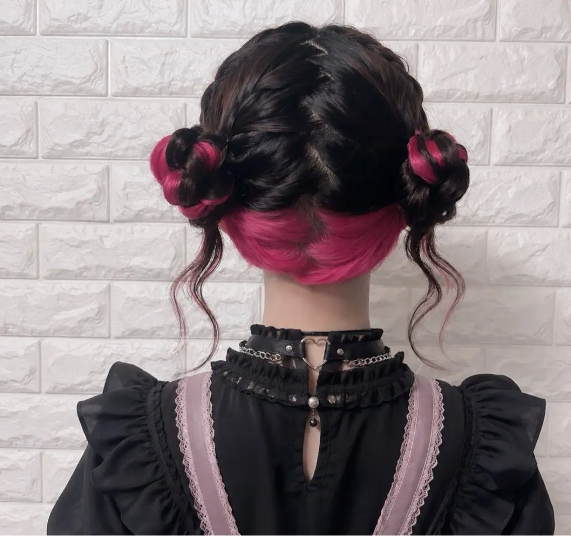 ヘアアレンジ 🎀推し活ヘアメ/ 地雷量産/あいり🎀のヘアスタイル