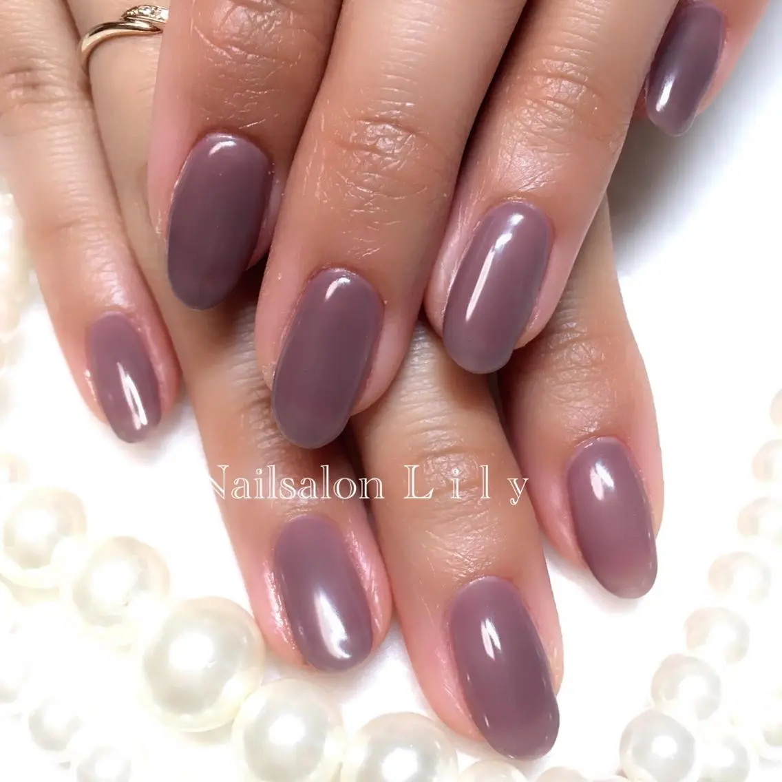 ネイル クリアネイル Lily*nail 🌻Mii🌻のネイルデザイン