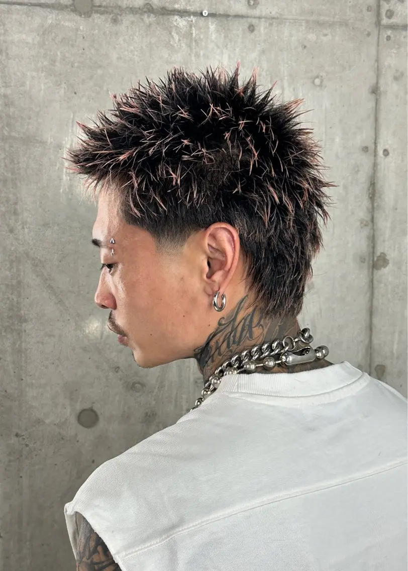 カラー メンズ 中原 祥太のヘアスタイル