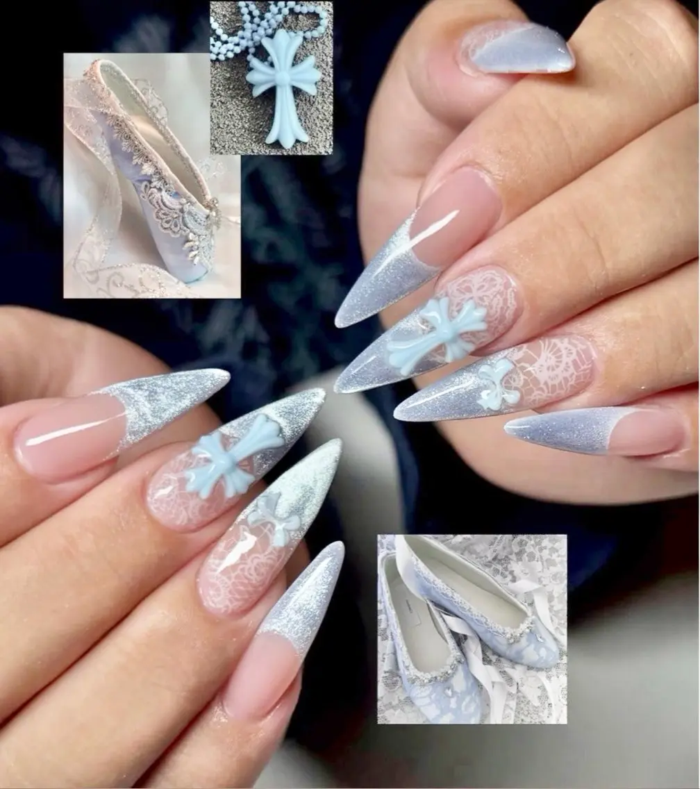 ネイル アートネイル ボルドー フレンチネイル ジェルネイル 氷ネイル・うるうるネイル ハンドネイル Yuki Nailsalonのネイルデザイン