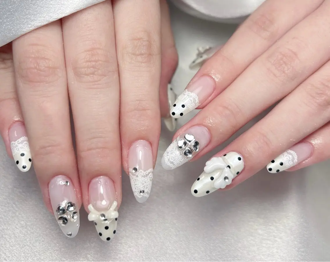 ネイル ハンドネイル Aura  Nail 長さだし/パラジェルのネイルデザイン