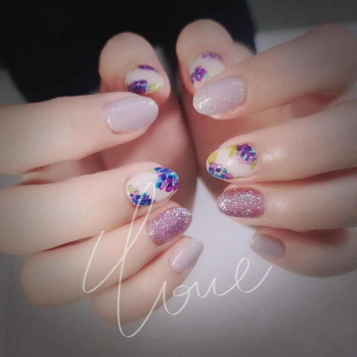 カラー nailart ecritのネイルデザイン