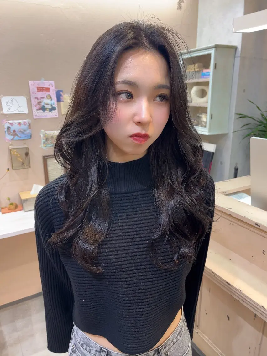 ロング ヘアアレンジ カット MIES amane(アマネ)のヘアスタイル