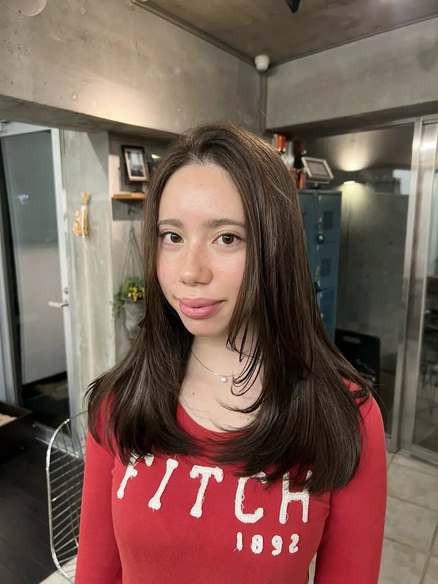 💐似合わせカット💐《小顔カット/顔周りレイヤー/前髪カット込》の写真
