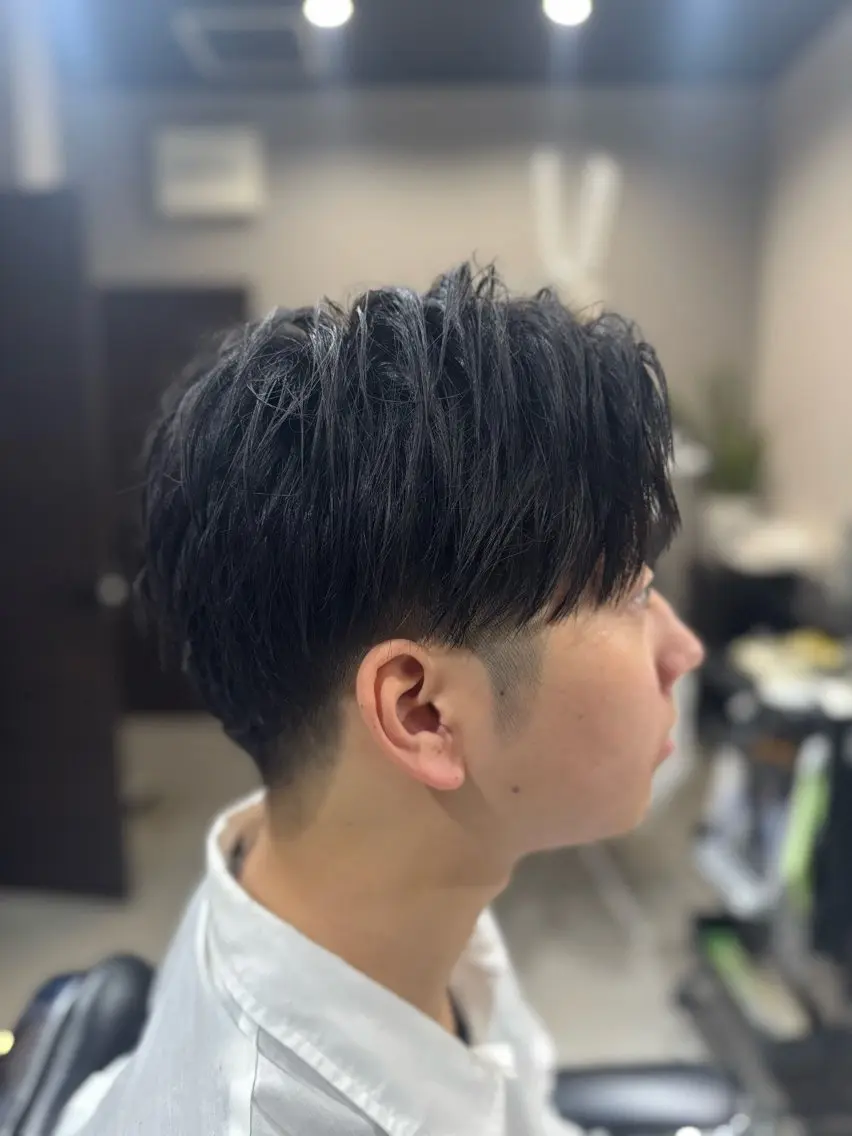 メンズ カット ヘアセット 髙橋 ニ之助のヘアスタイル