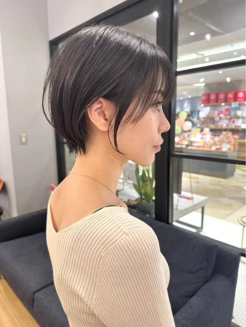 ショート 谷町四丁目/片山 朝陽/Le'aのヘアスタイル