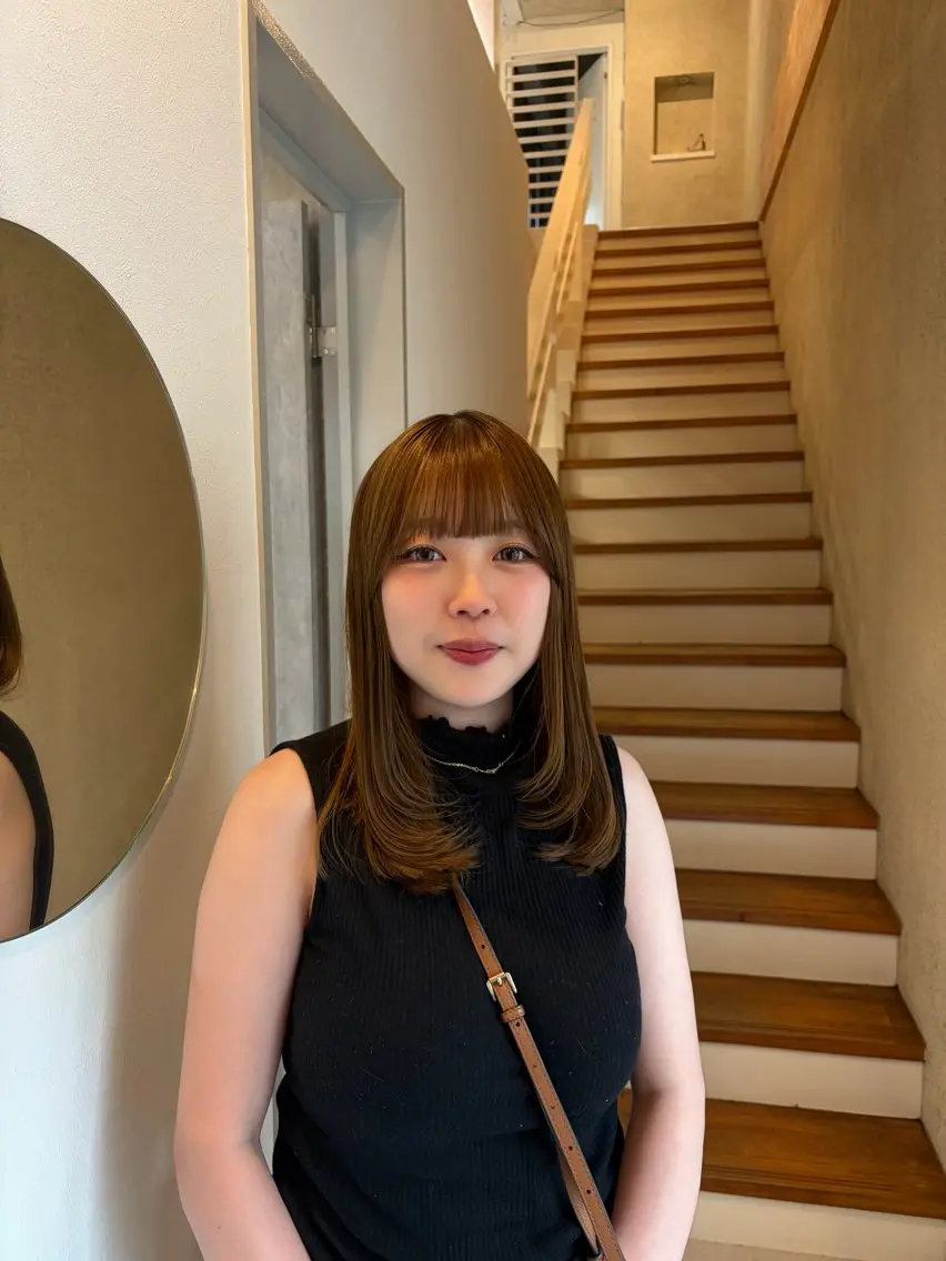 セミロング SOL🐈‍⬛ しゅのんのヘアスタイル