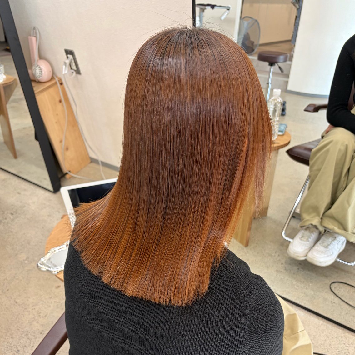 ミディアム カット 縮毛矯正 トリートメント 🎀【顔周りカット】 Mayu🎀のヘアスタイル