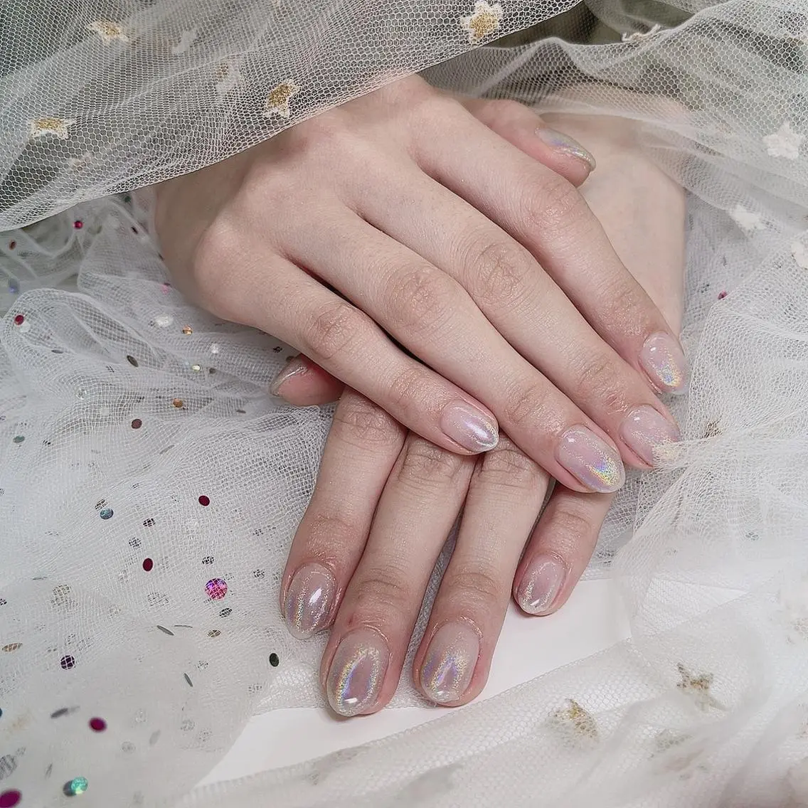 ネイル 🦋ネイルサロン ブラン🌈ゆりのネイルデザイン