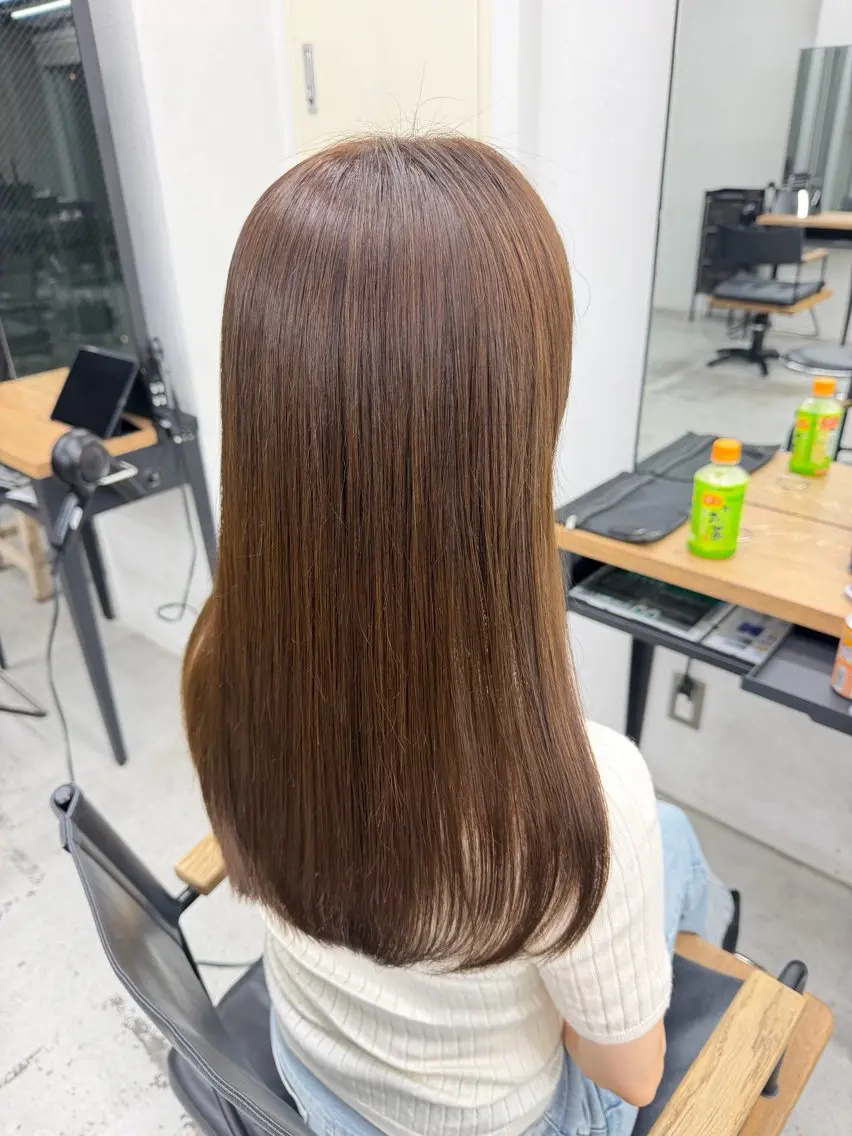 ロング カラー ヘアアレンジ ヘアカラー ゆめか🦋 /似合わせカラー💖のヘアスタイル