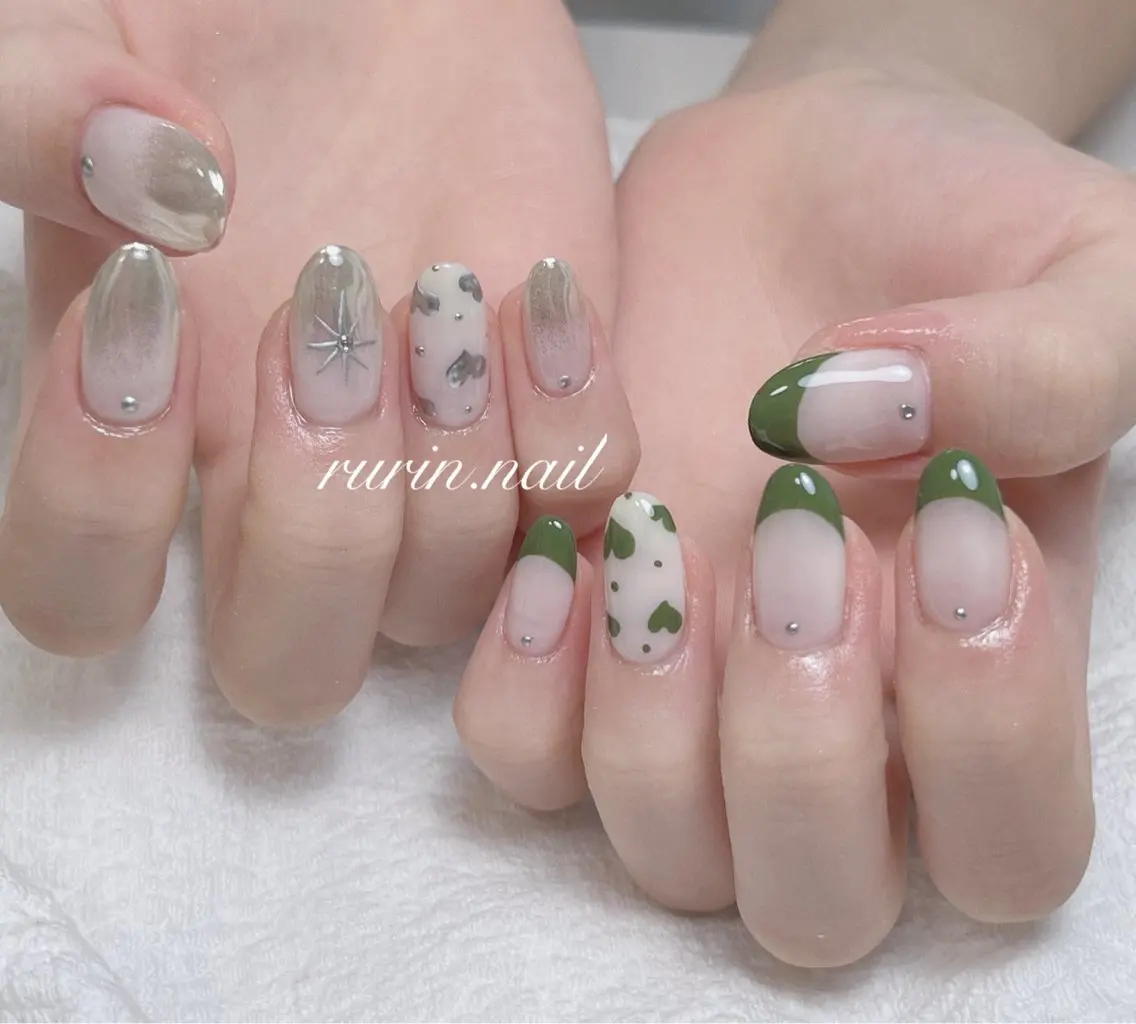 ネイル ハンドネイル ルリン サロン💅のネイルデザイン
