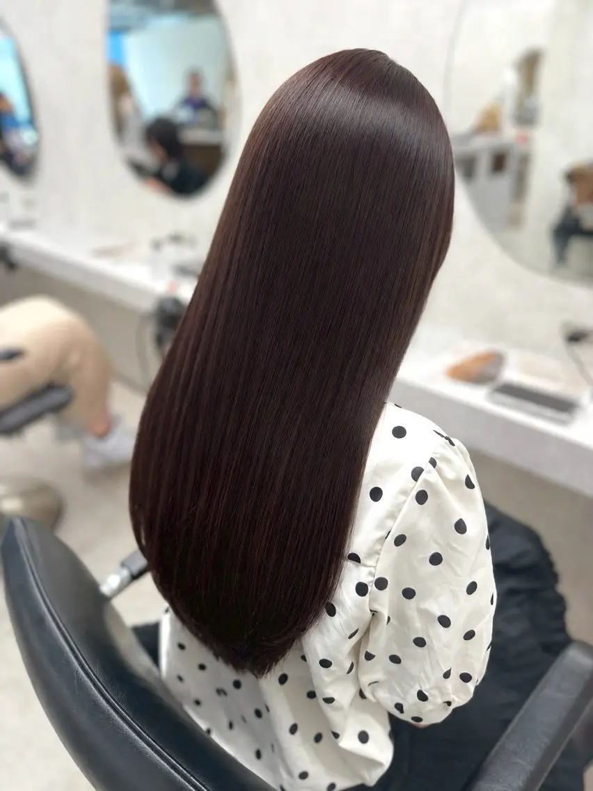ロング カラー MAIKA💞透明感 カラーモデル募集中のヘアスタイル