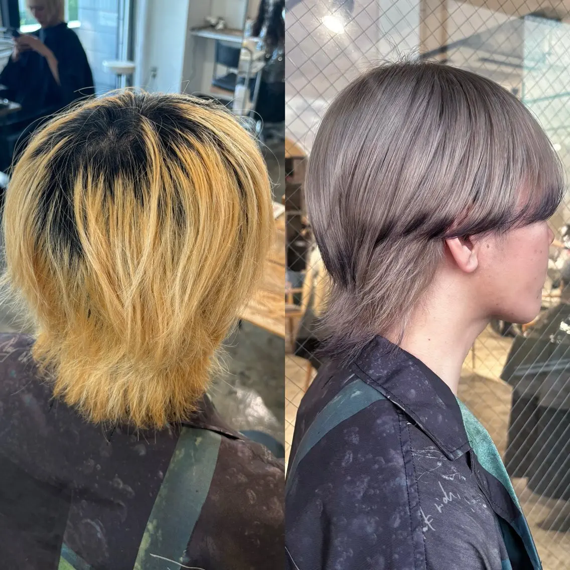 ショート カラー メンズ 💫miyu💫デザ インカラー/アレンジのヘアスタイル