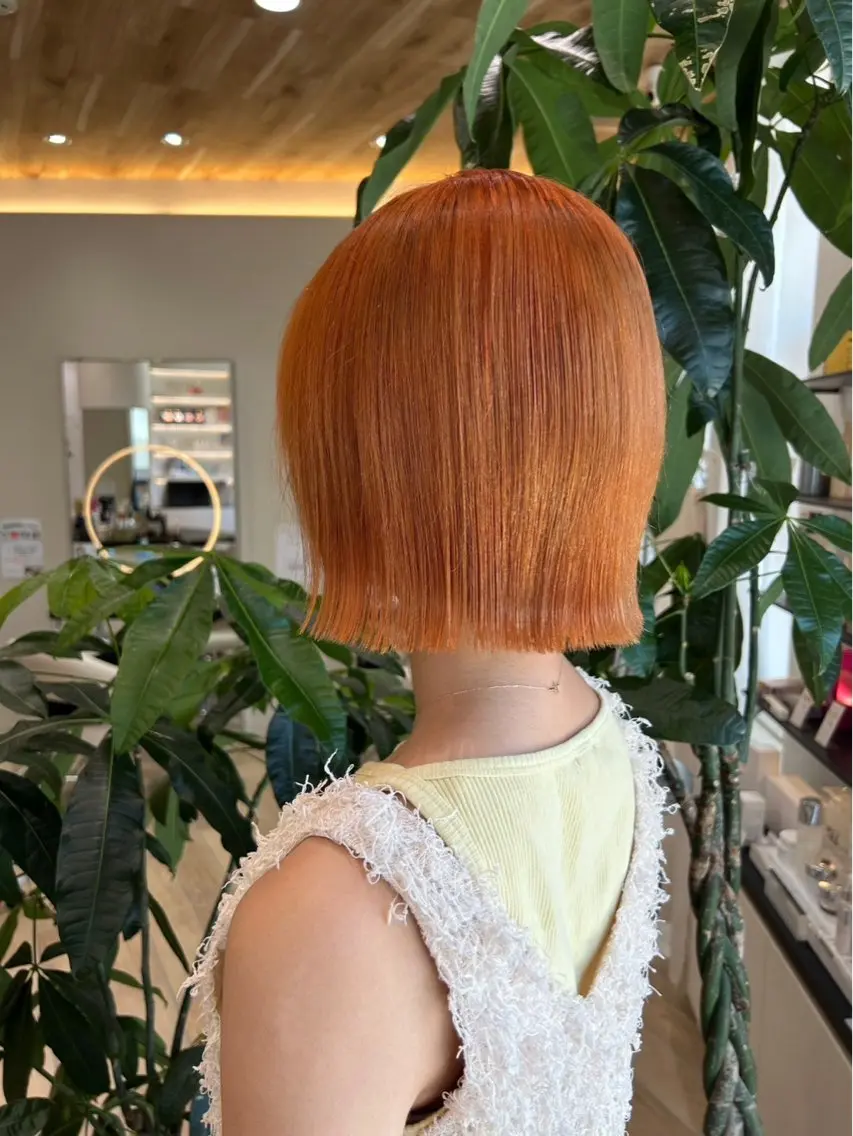毛先までまとまるサラ艶ヘアへ🫧✨【カット➕Aujuaトリートメント】の写真