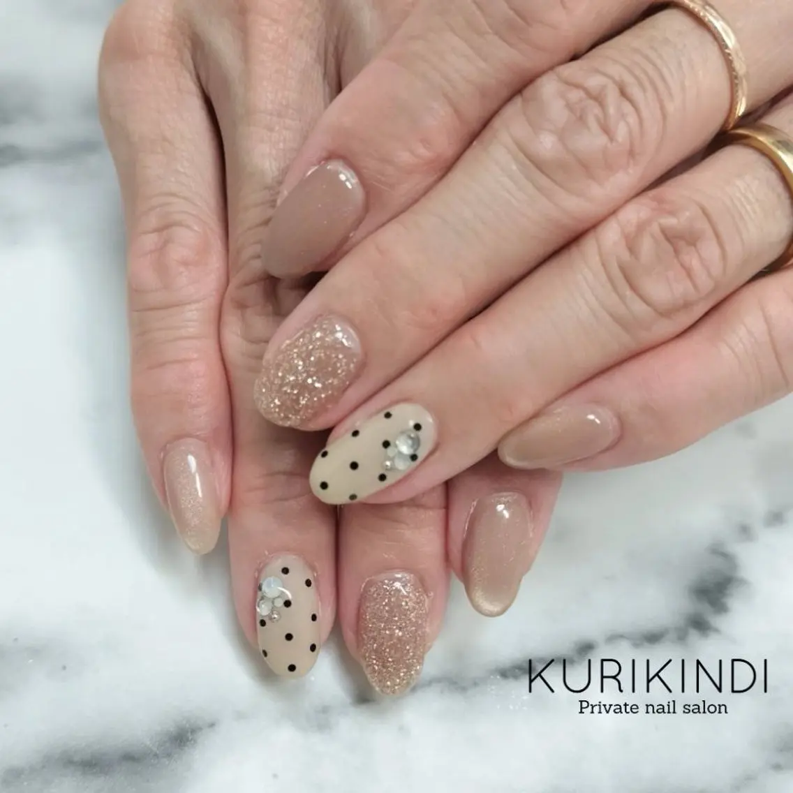 ネイル ハンドネイル ネイルサロン KURIKINDIのネイルデザイン