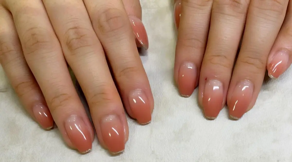ネイル グラデーション ハンドネイル nail salon monailのネイルデザイン