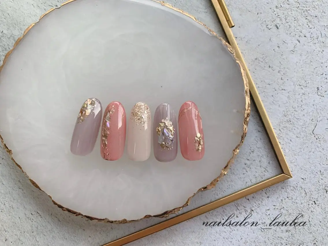 ネイル ハンドネイル nail salon Lauleaのネイルデザイン