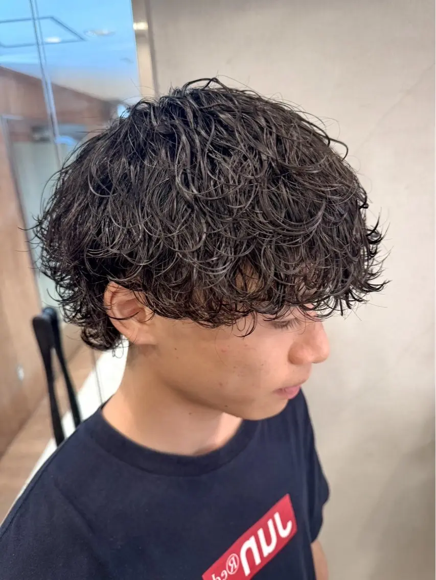 特殊パーマ🌊カット込🔥（波巻き・ツイストスパイラル）メンズ🚹限定クーポンの写真