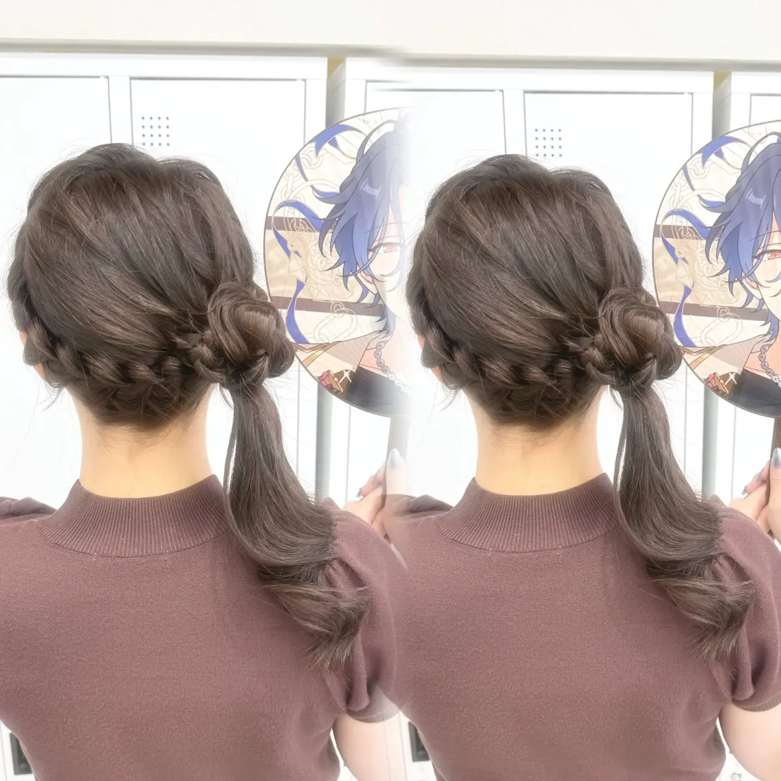 ヘアアレンジ ヘアアレンジエクステ 推し活 さな👶🏻のヘアスタイル
