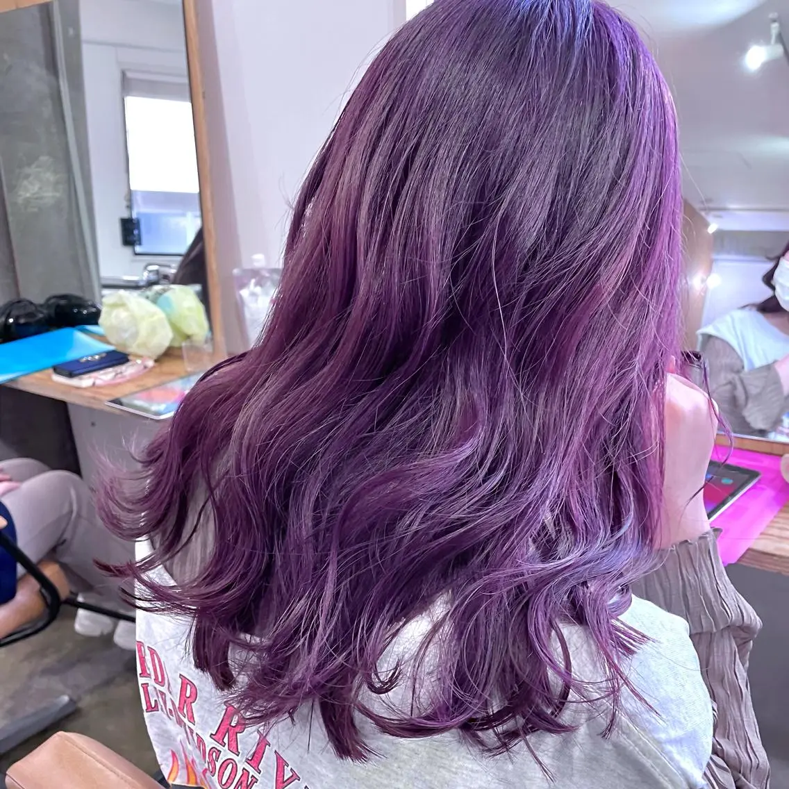 セミロング カラー カット ヘアカラー 縮毛矯正 トリートメント 💎髪質改善💎 デザイナーshinのヘアスタイル