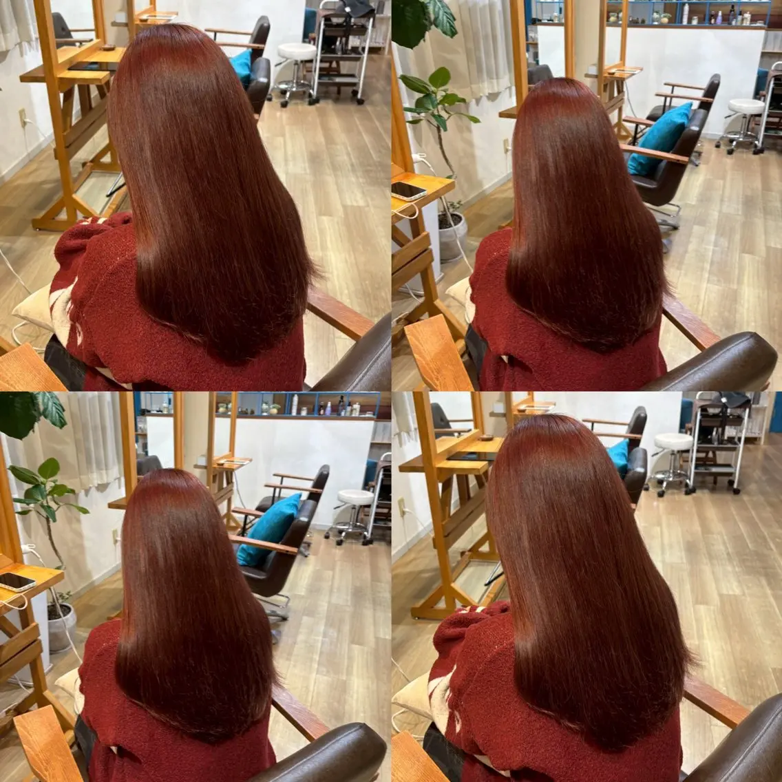 ロング カラー トリートメント RINNO🌷透明感 カラー/髪質改善のヘアスタイル