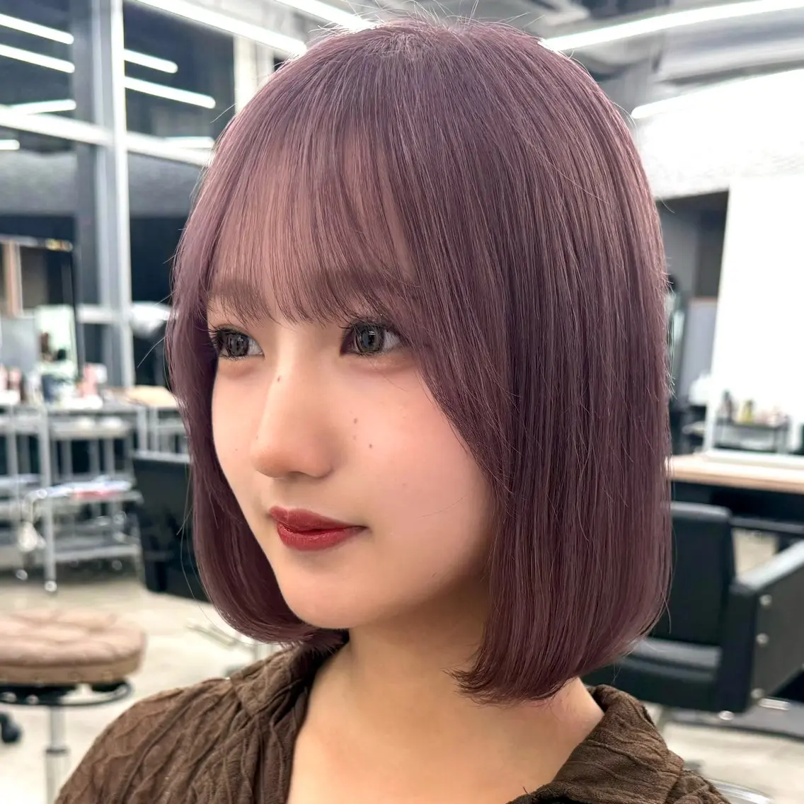 ショート カラー ヘアアレンジ 暖色/ショート/ボブ /hana🌸のヘアスタイル