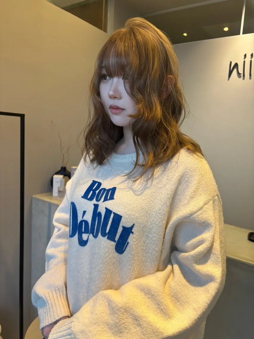 ミディアム miyu /niilのヘアスタイル
