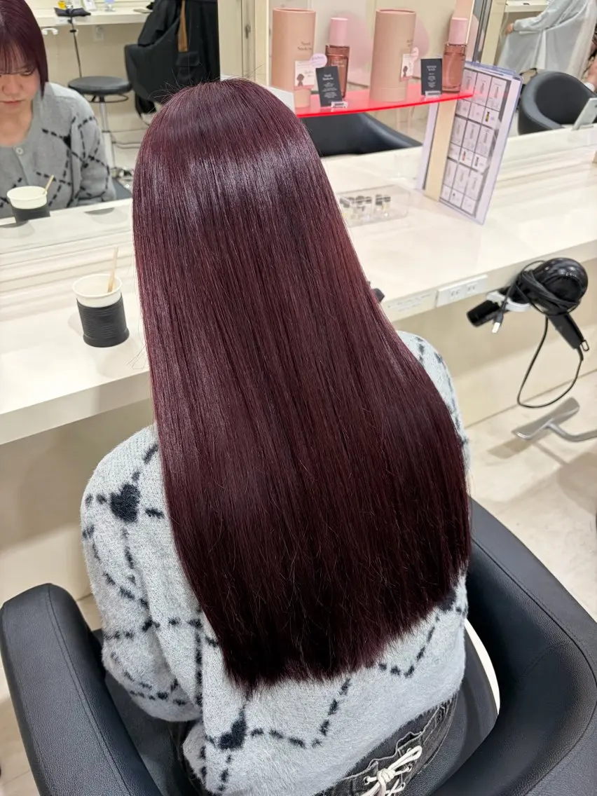 カラー ヘアカラー トリートメント 暖色ガーリーヘア🎀 MEARI🩰のヘアスタイル