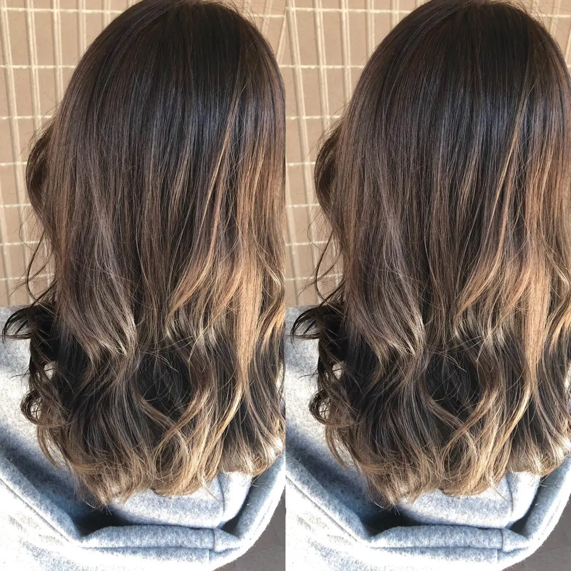 カラー ラベンダーカラー 後藤 陽花子のヘアスタイル