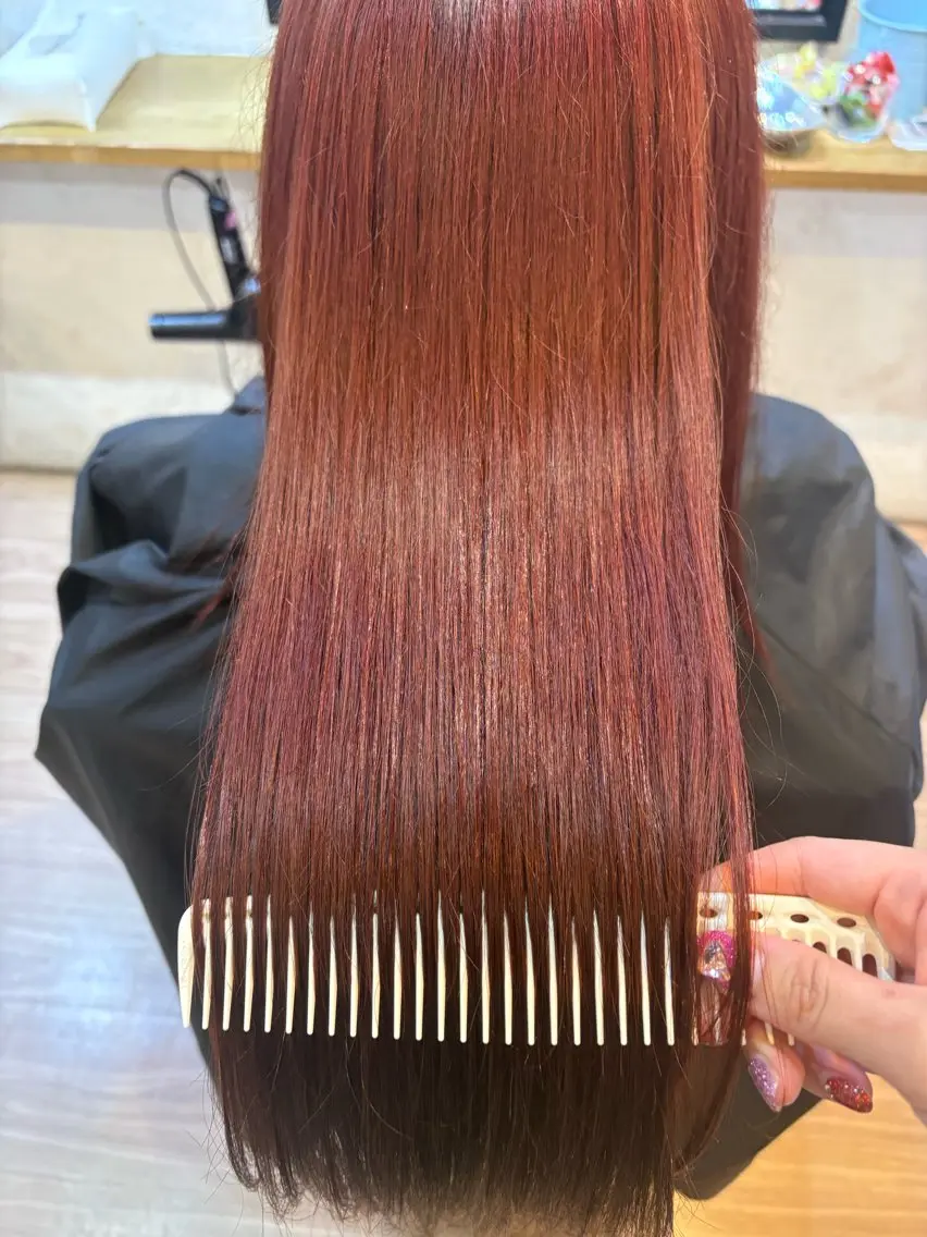 カラー ヘアカラー 韓国ヘアー🇰🇷 MIWAのヘアスタイル