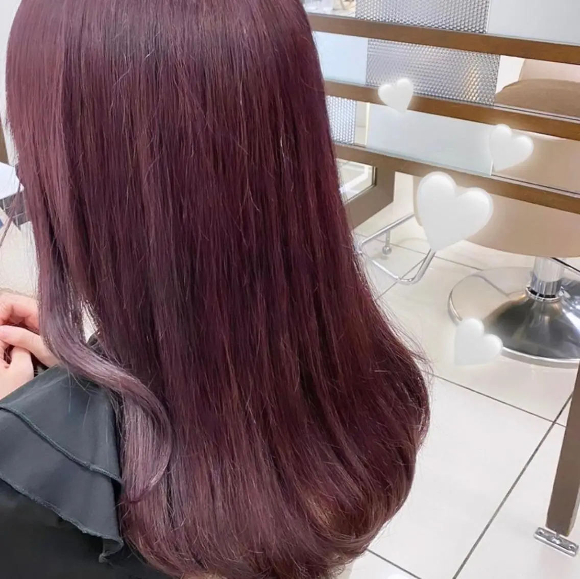 ロング カラー ヘアカラー エクステ指名数 No.1💖ゆい🌈のヘアスタイル