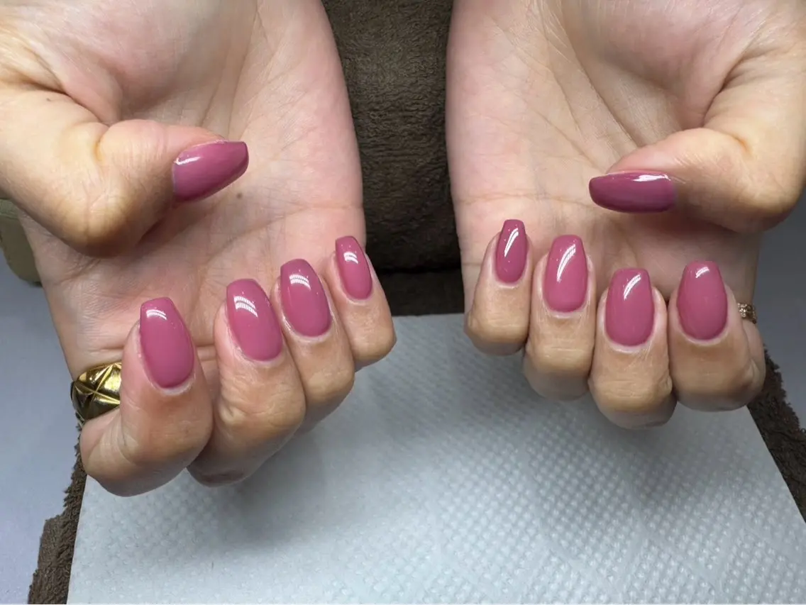 ネイル ワンカラーネイル ハンドネイル nailsalon Sのネイルデザイン