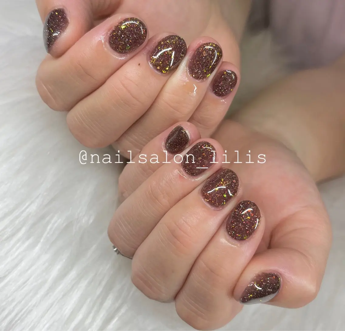 ネイル フラッシュネイル ハンドネイル nailsalon Lilisのネイルデザイン
