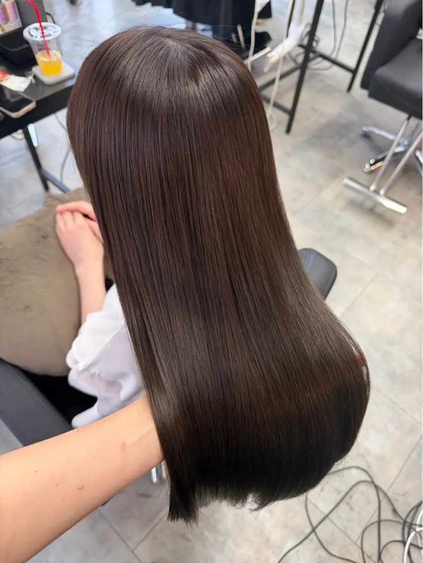 カラー りこ / 透明感カラー🎀🫧のヘアスタイル