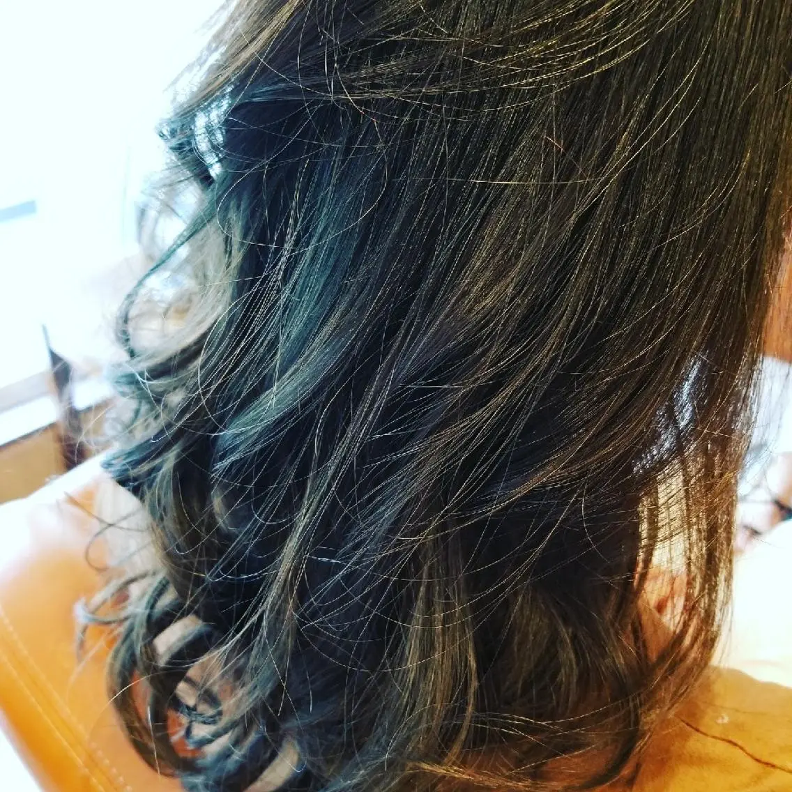 ロング カラー アディクシーカラー 外国人風カラー ヘアカラー トリートメント spa hair ark 富井直美のヘアスタイル